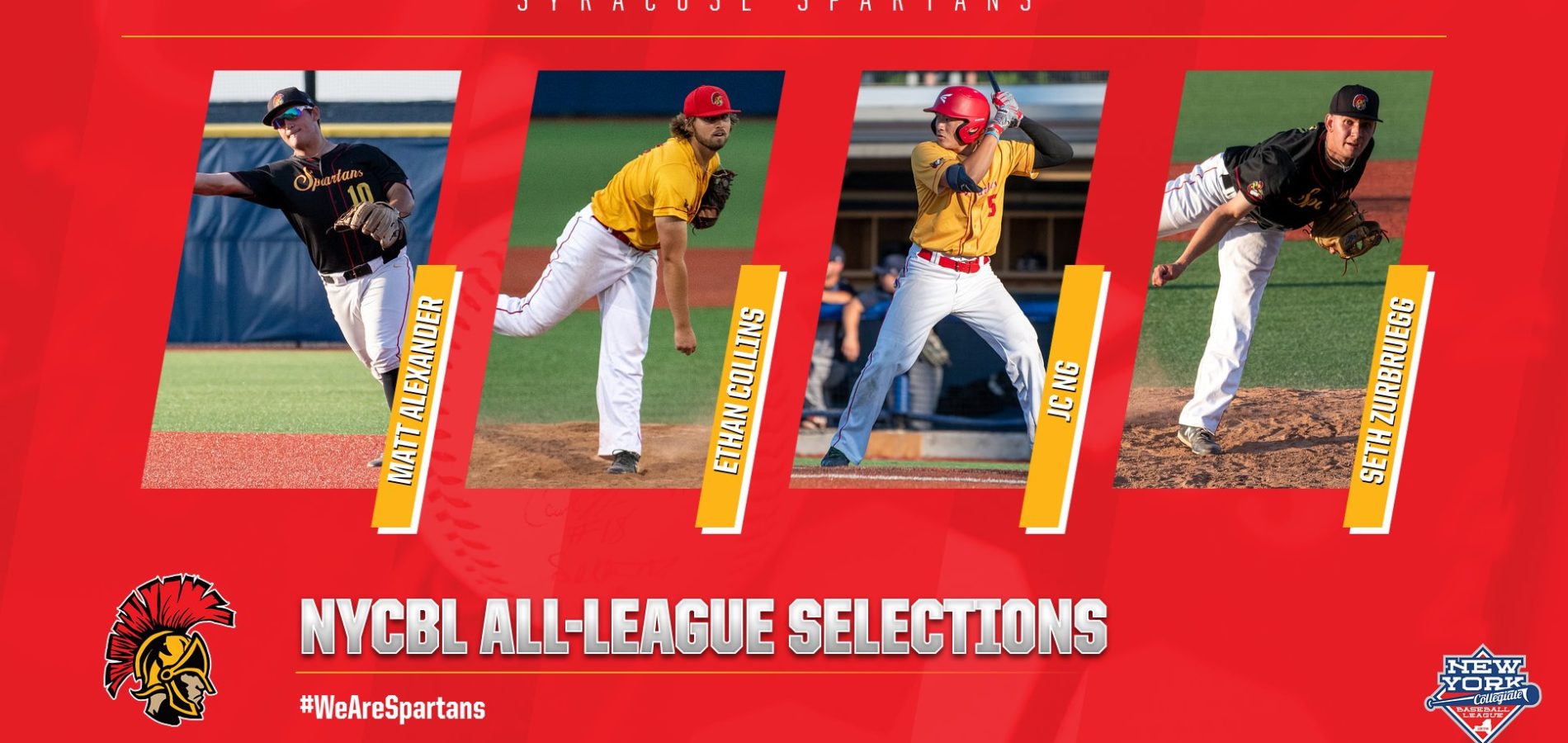 Four Spartans named to NYCBL All-League Team